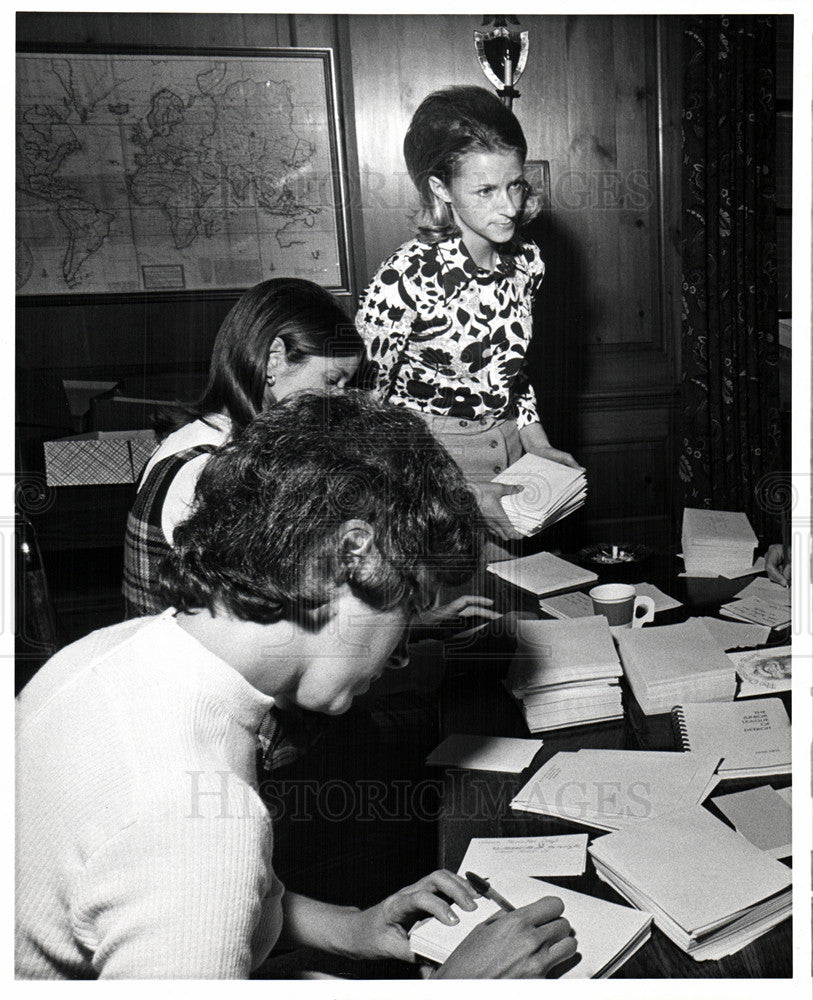 1970 Press Photo Detroit Planned Parenthood Hudson - Historic Images