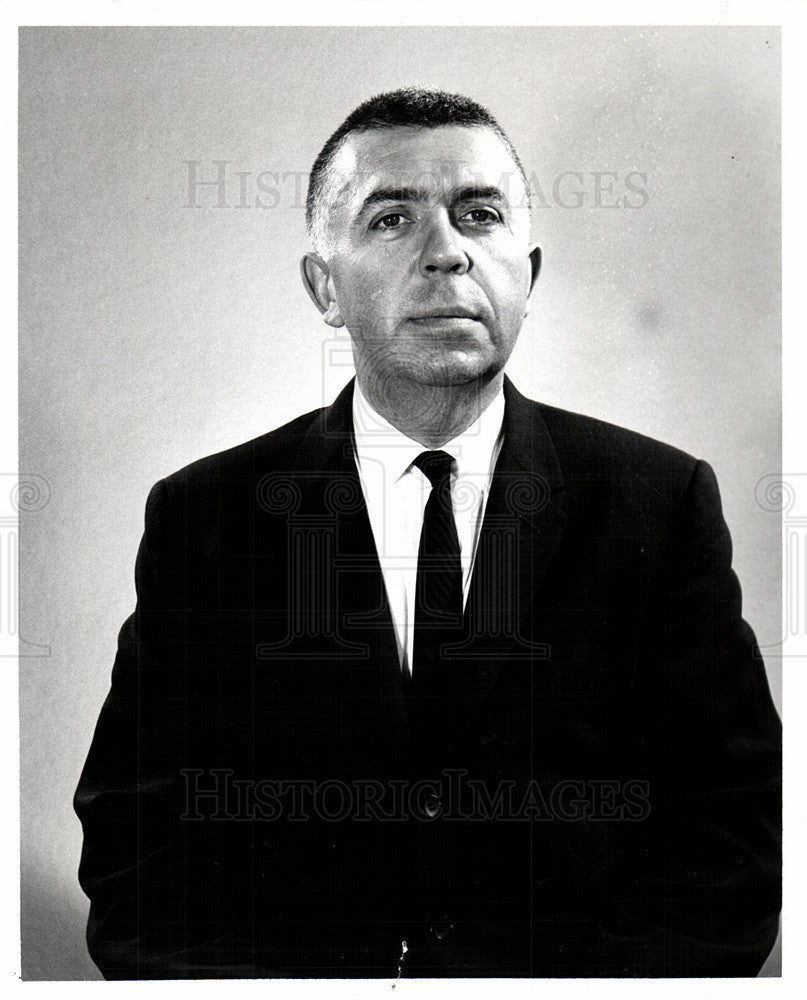 1965 Press Photo James P. Huddleston U of Detroit - Historic Images