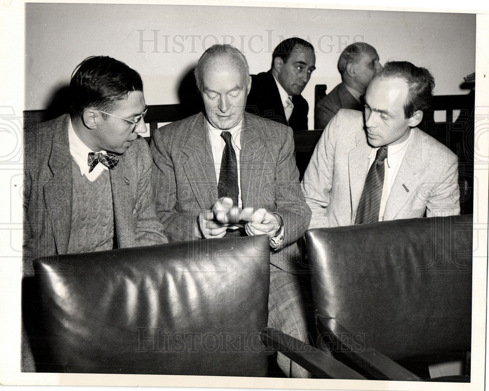 1950 Press Photo Detroit Chemical Industry Frankfort - Historic Images