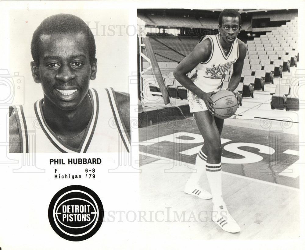 Press Photo phil hubbard  basketball player - Historic Images