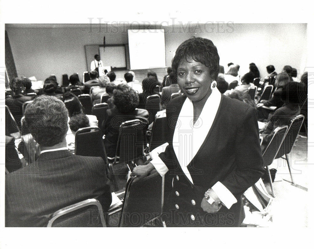 1992 Press Photo Marilyn French Hubbard Entrepreneur - Historic Images