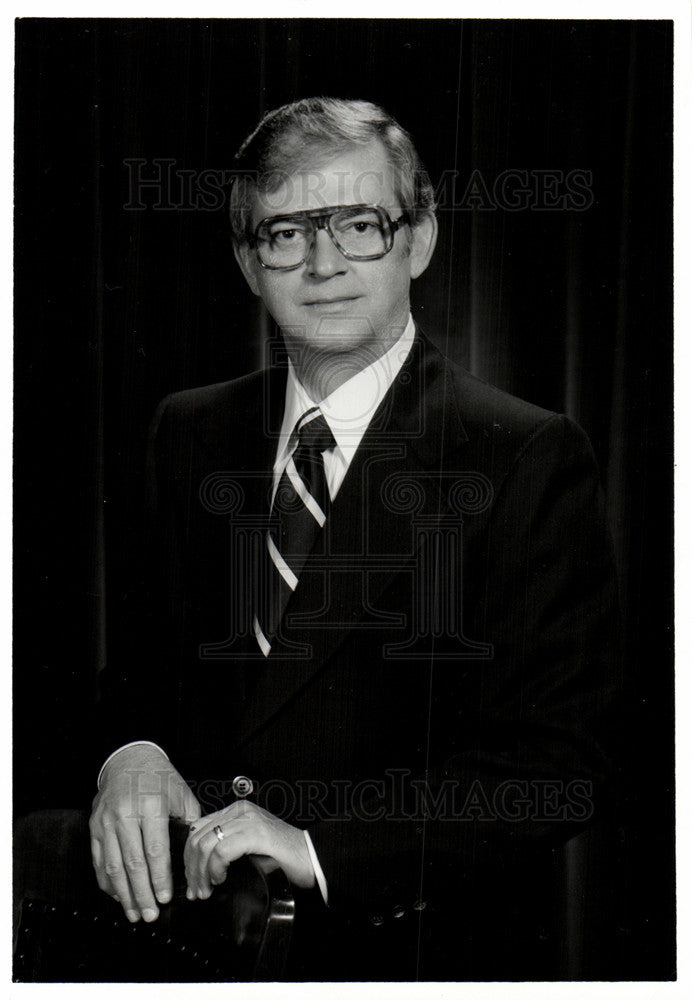 1977 Press Photo Frank C.Hubbard - Historic Images