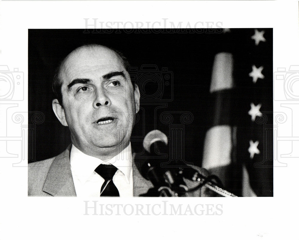 1988 Press Photo Boris G Hubaev Dy General Director - Historic Images