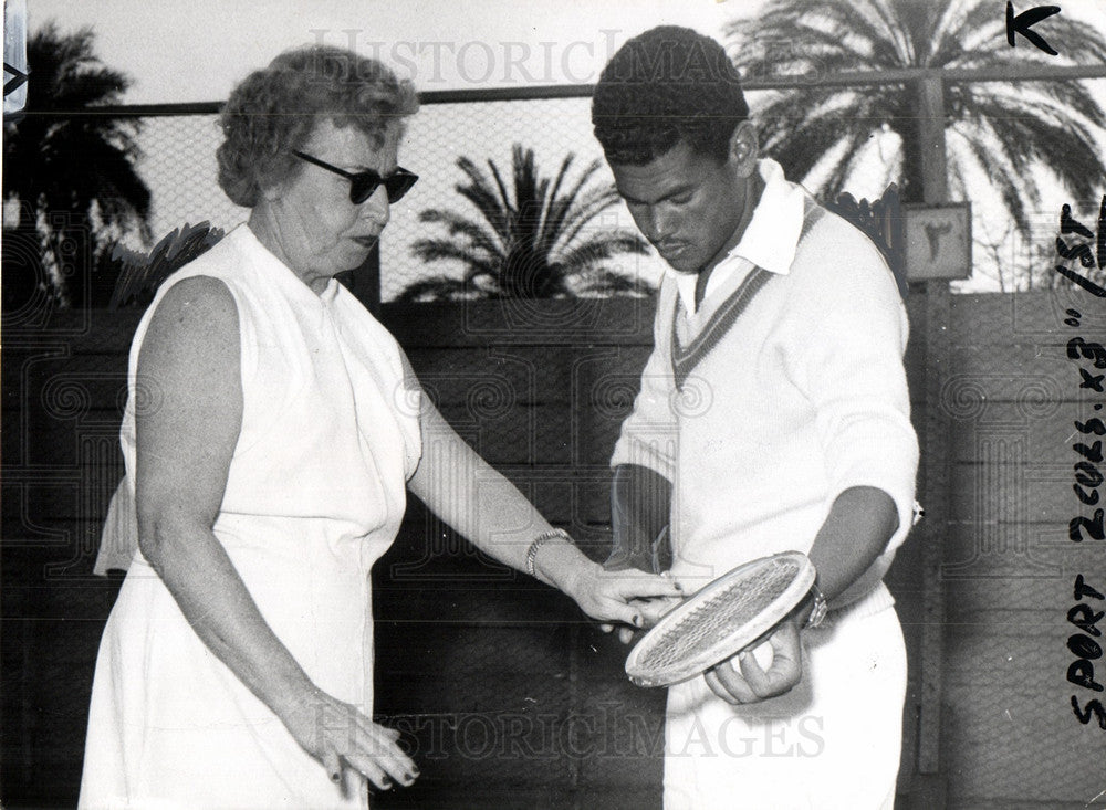 1955 Press Photo tennis - Historic Images