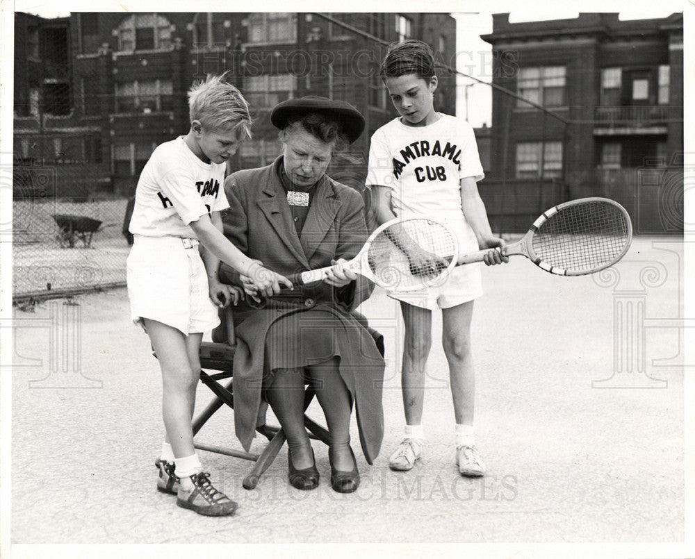 1940 Press Photo Hoxie, tennis - Historic Images