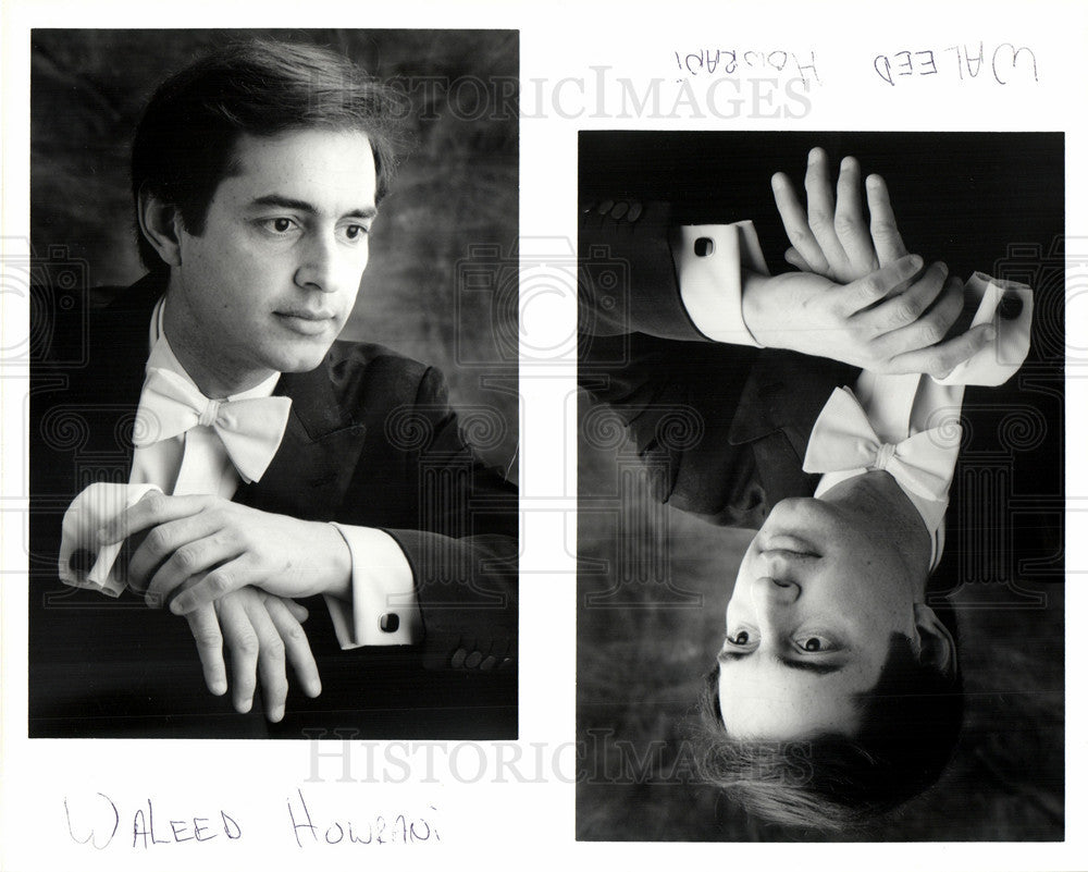 Press Photo Waleed Howrani composer pianist - Historic Images