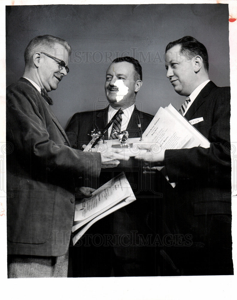 1959 Press Photo Royce Howes journalist contest winner - Historic Images