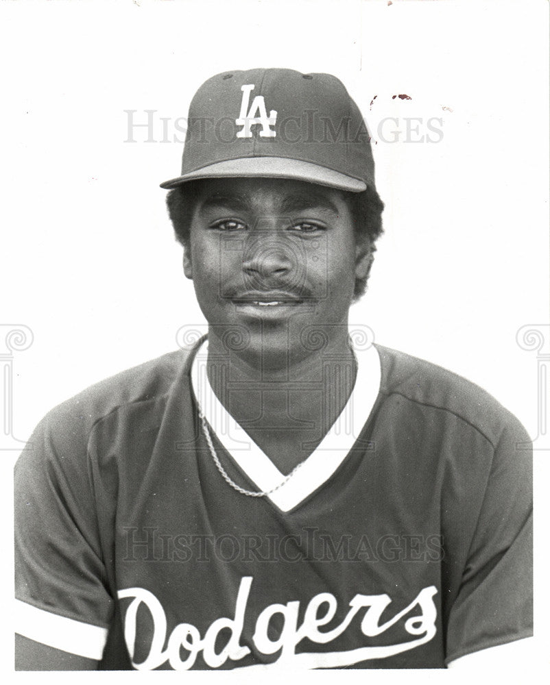 1985 Press Photo Ken Howell LA Dodgers Baseball - Historic Images