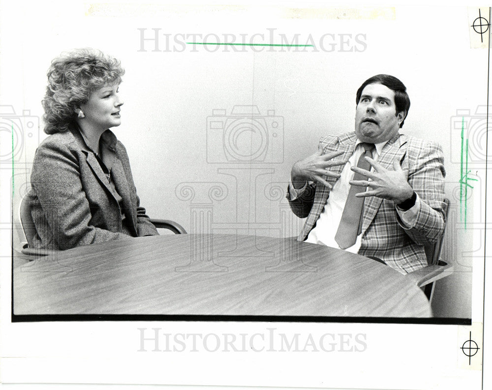 1986 Press Photo Christopher Hunter actor - Historic Images