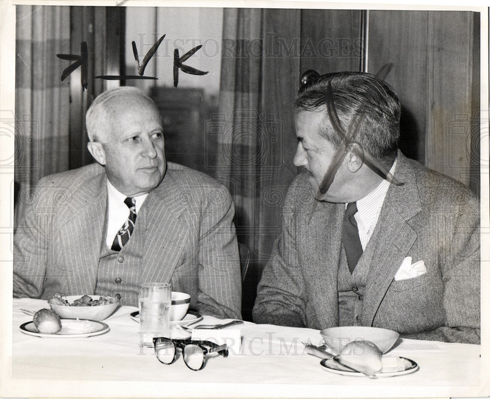 1950 Press Photo O.E.Hunt Vice President - Historic Images