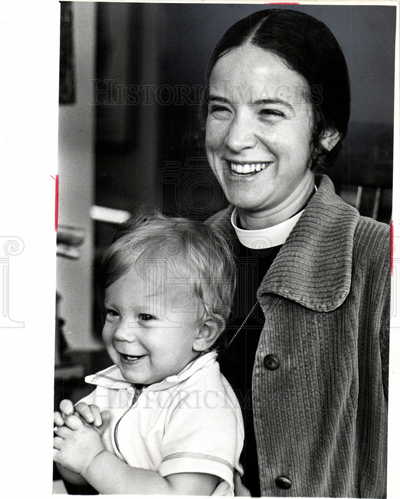 1977 Press Photo Meredith Hunt**Episcopalian - Historic Images