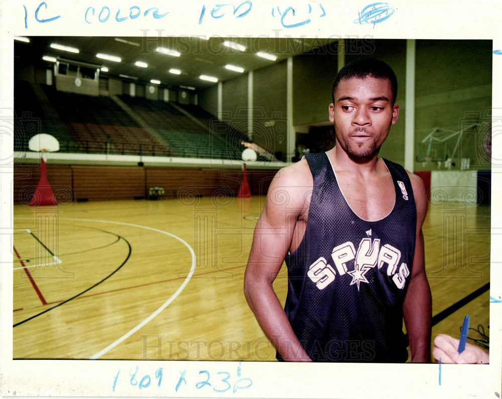 1992 Press Photo Anderson Hunt Basketball - Historic Images