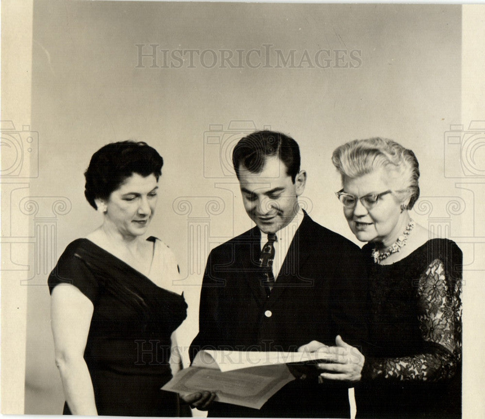 1962 Press Photo Josephine Paul Militello Ann Palmer - Historic Images