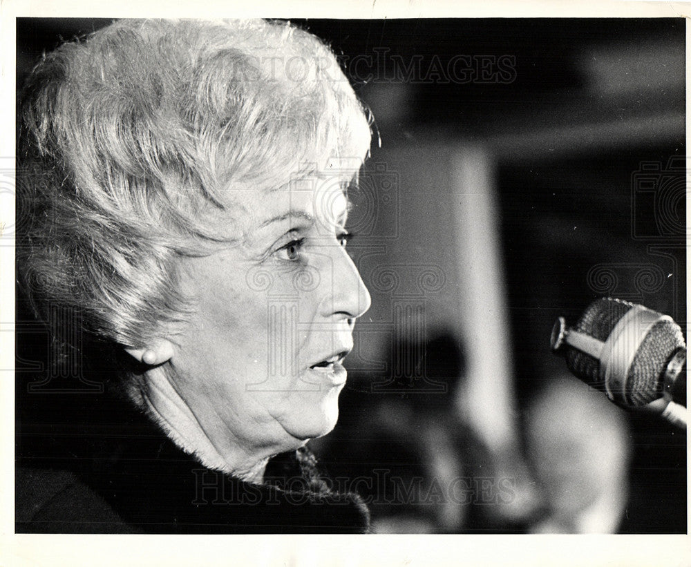 1969 Press Photo Muriel Humphrey Hubert Minnesota - Historic Images