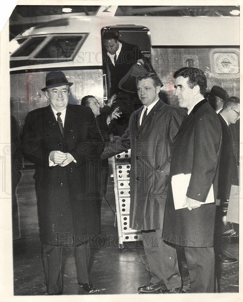 1960 Press Photo hubert humphrey  president john us - Historic Images