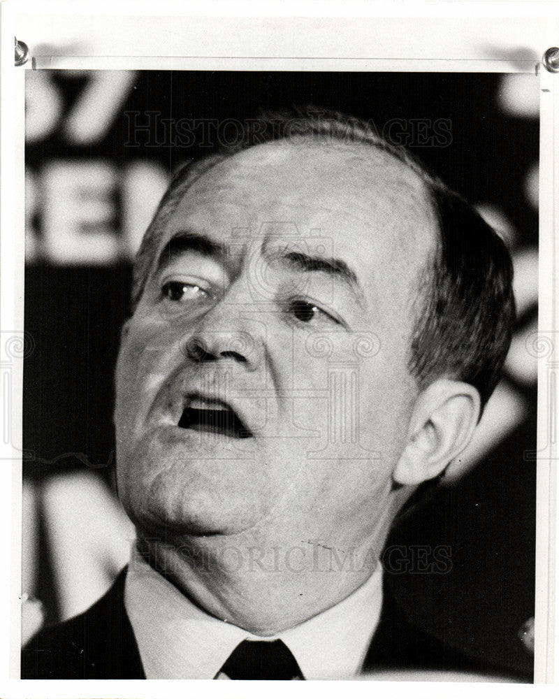 Press Photo Vice-President Hubert Humphrey 13 - Historic Images