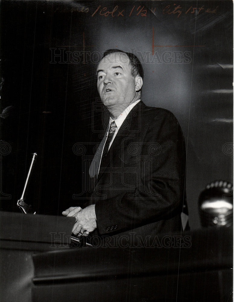 1950 Press Photo Hubert Humphrey US President - Historic Images