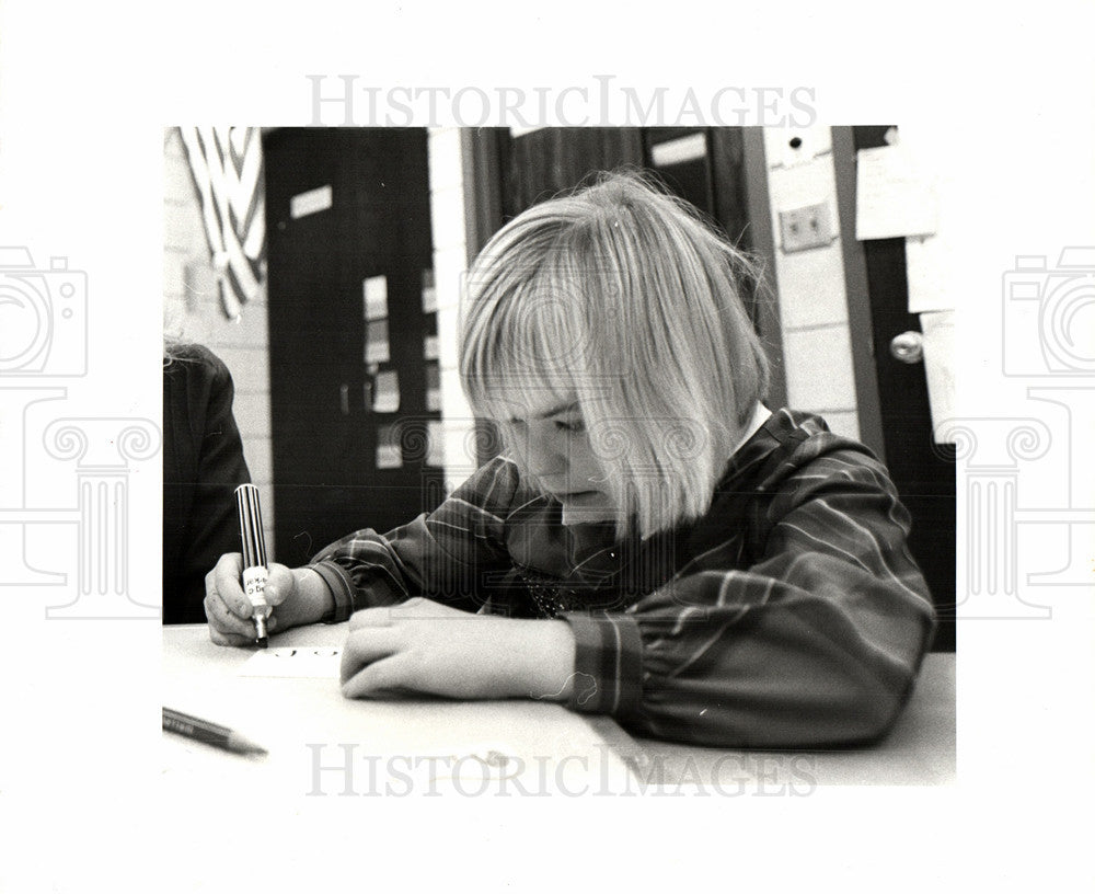 1971 Press Photo Vicky Hubert Humphrey grandchildren - Historic Images