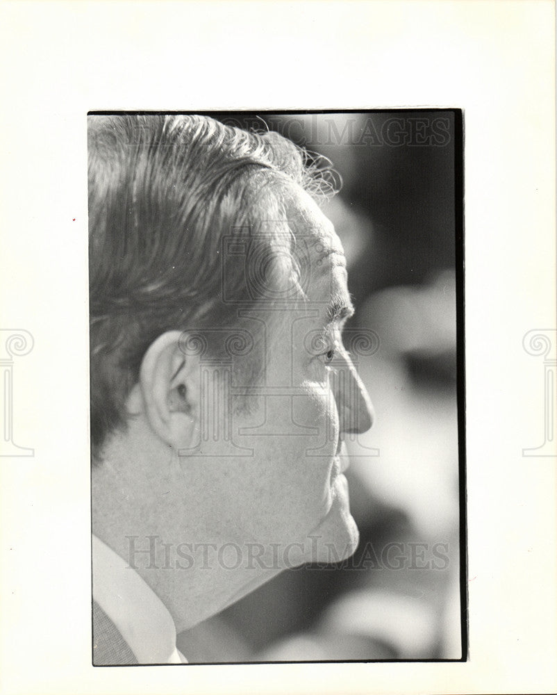 Press Photo Hubert Humphrey - Historic Images