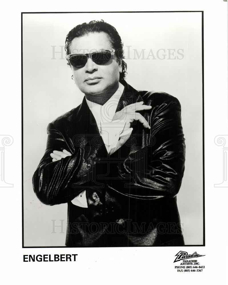 Press Photo engelbert Humperdink singer - Historic Images