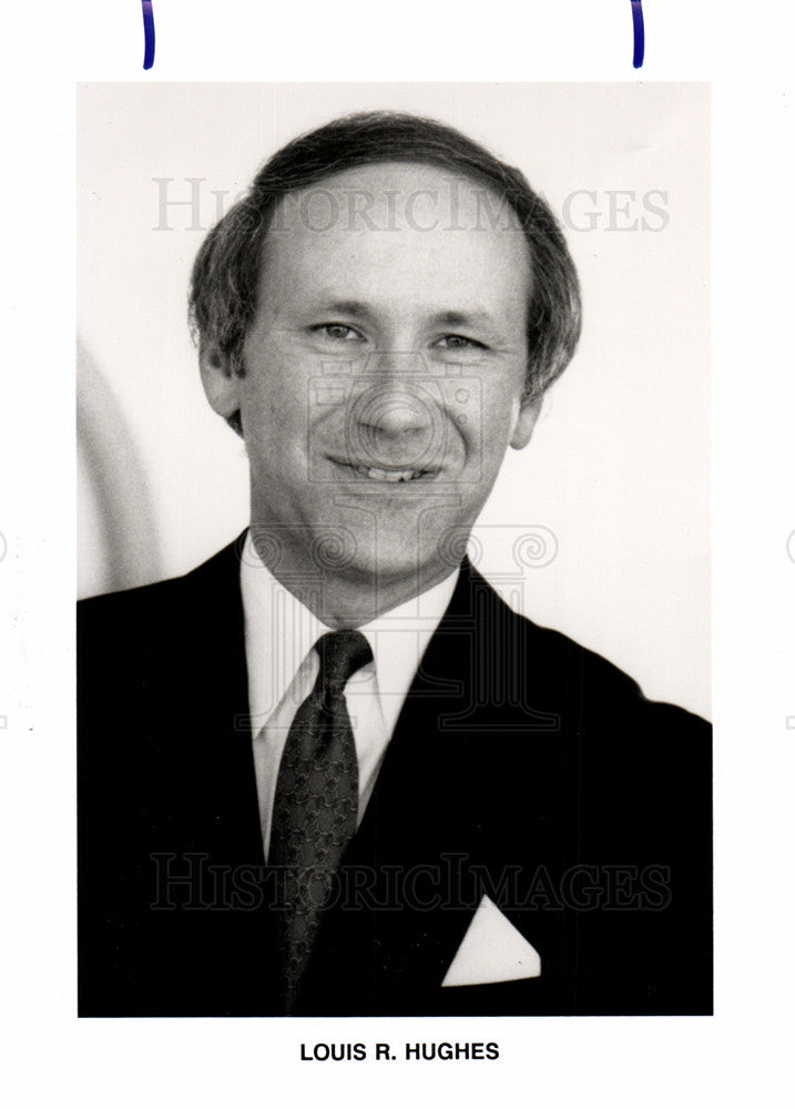 1994 Press Photo GM Louis Hughes president - Historic Images