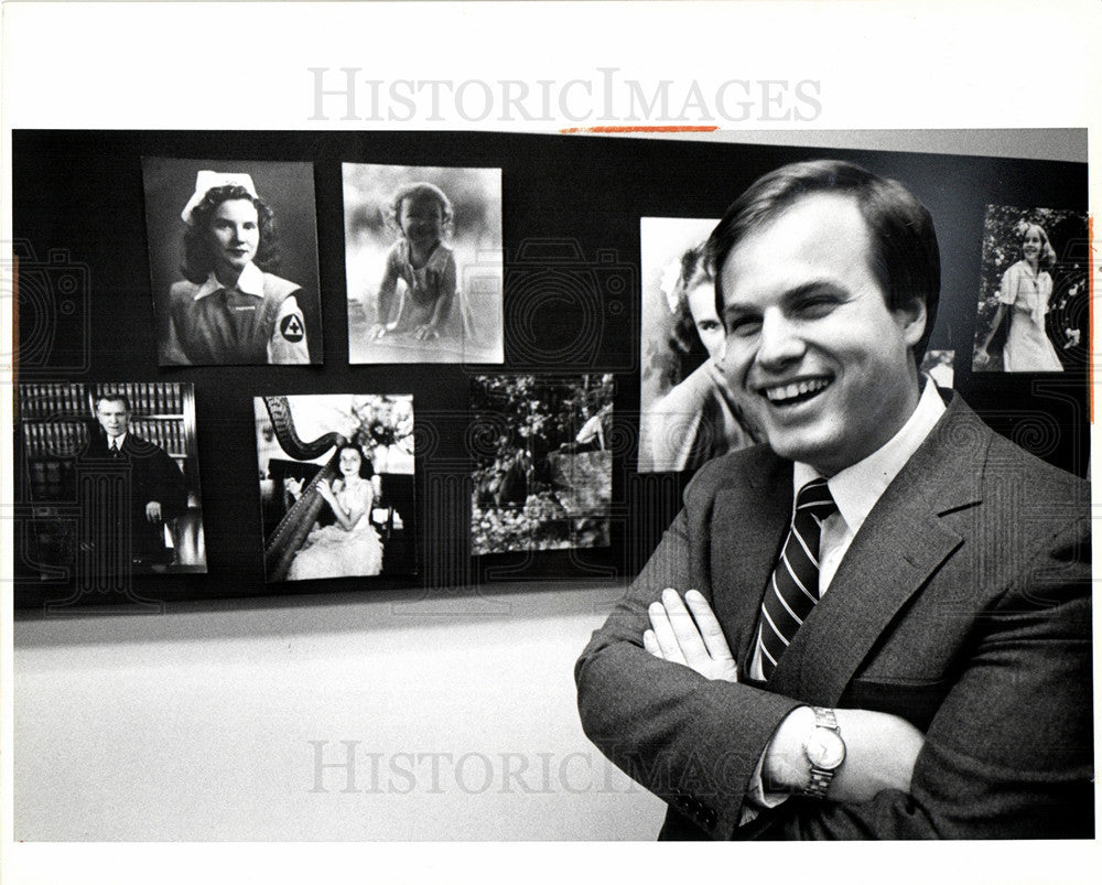 1980 Press Photo Michael Wilson Rector-Hughes photos - Historic Images