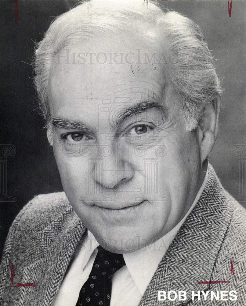 Press Photo J. Robert Bob Hynes Actor Model Host - Historic Images