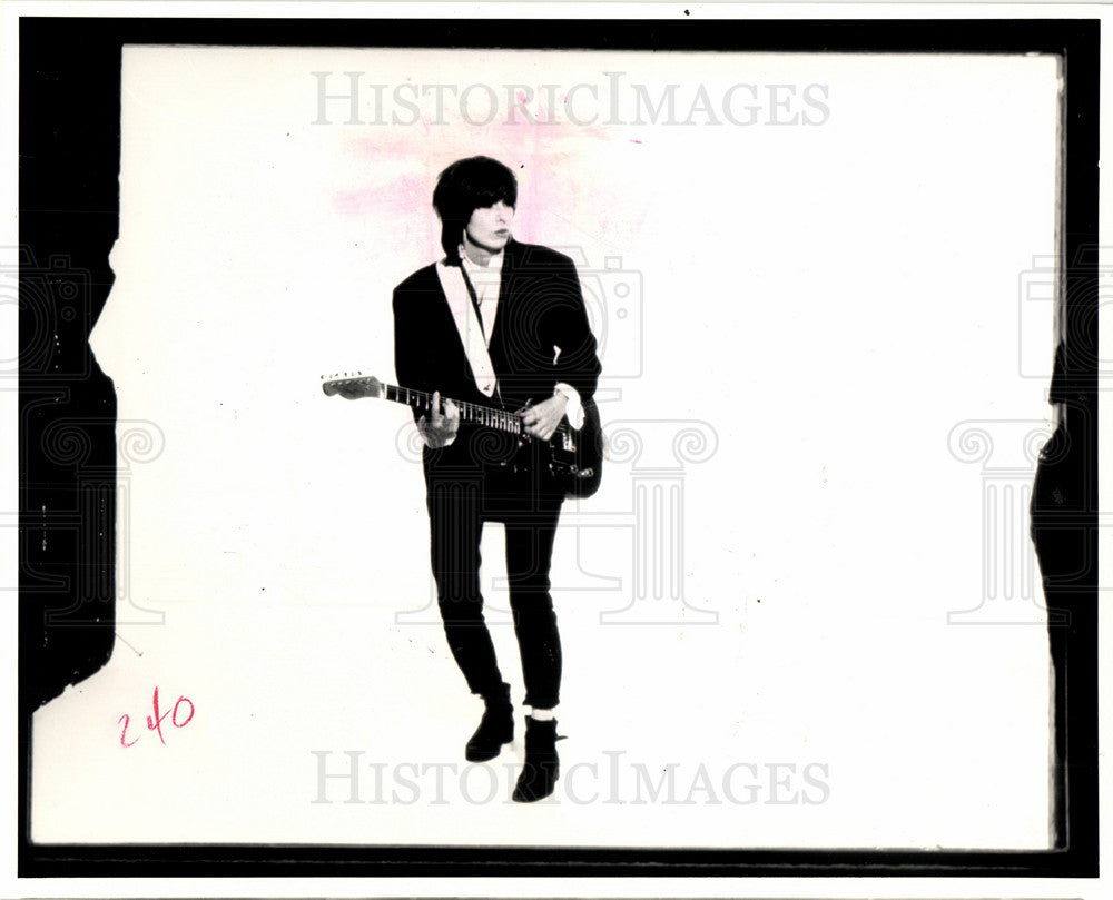 1987 Press Photo American Rock Musician - Historic Images