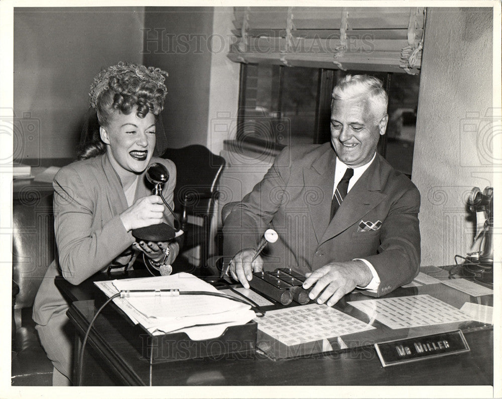 Press Photo Actress Betty Hutton 3 - Historic Images