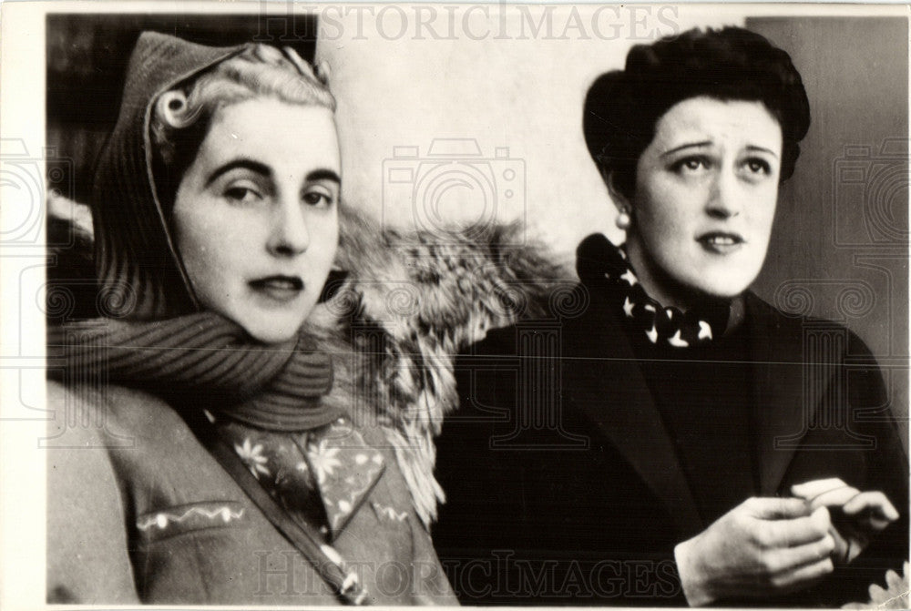 1938 Press Photo Countees Haugeuitz Reventlow - Historic Images