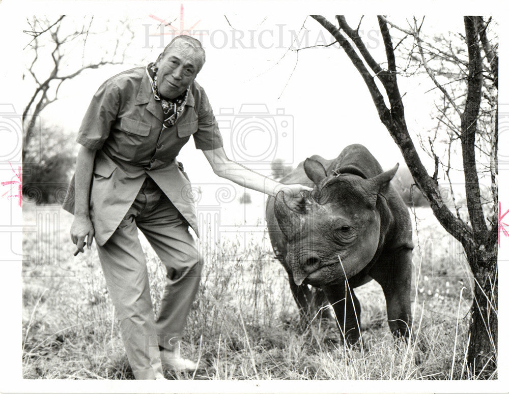 1971 Press Photo John Huston - Historic Images