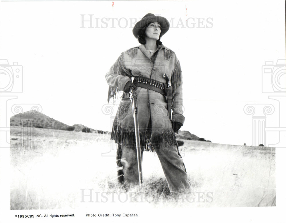 1995 Press Photo Angelica Huston - Historic Images