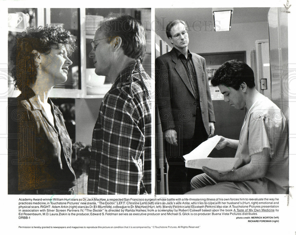 1992 Press Photo William Hurt Actor Oscar - Historic Images