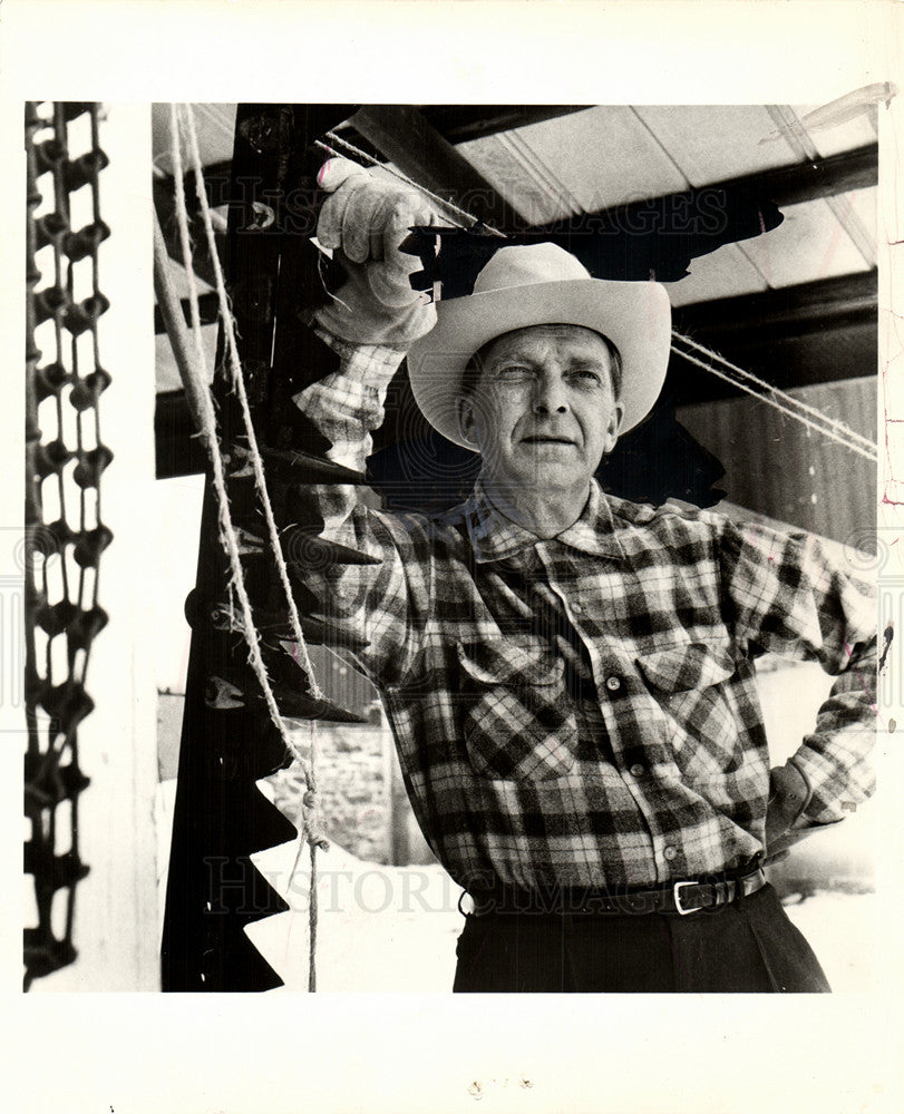 1952 Press Photo Chet Huntley The Land Flemington - Historic Images