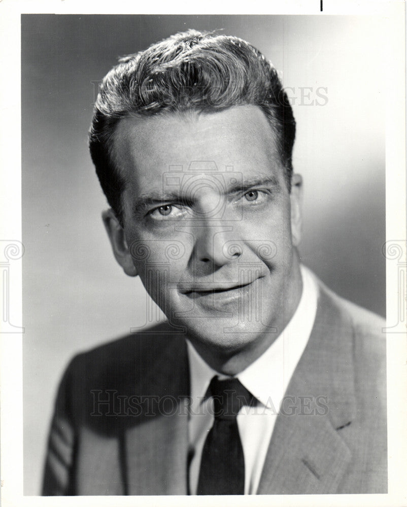 Press Photo Huntley American television newscaster - Historic Images