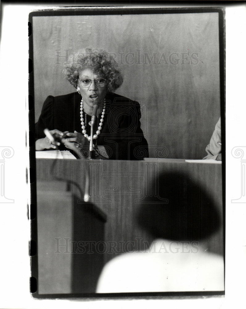 1992 Press Photo State Representative Teola Hunter - Historic Images