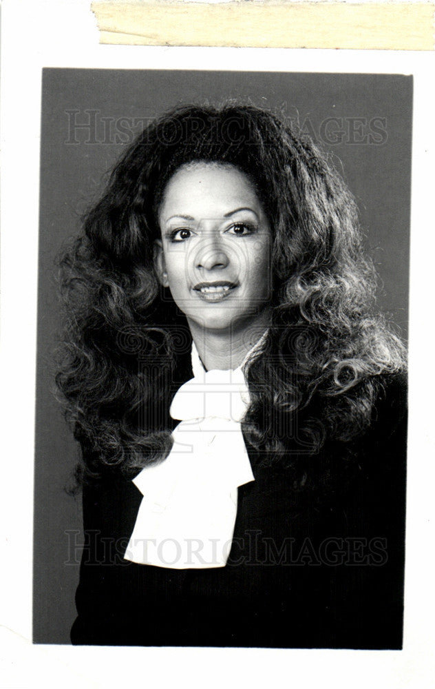 1995 Press Photo LEONIA LLOYD, District Court judge - Historic Images