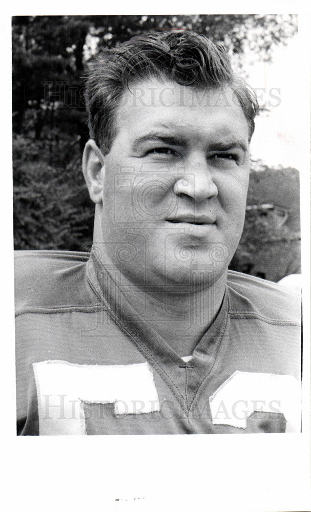 1962 Press Photo Dave Lloyd football - Historic Images