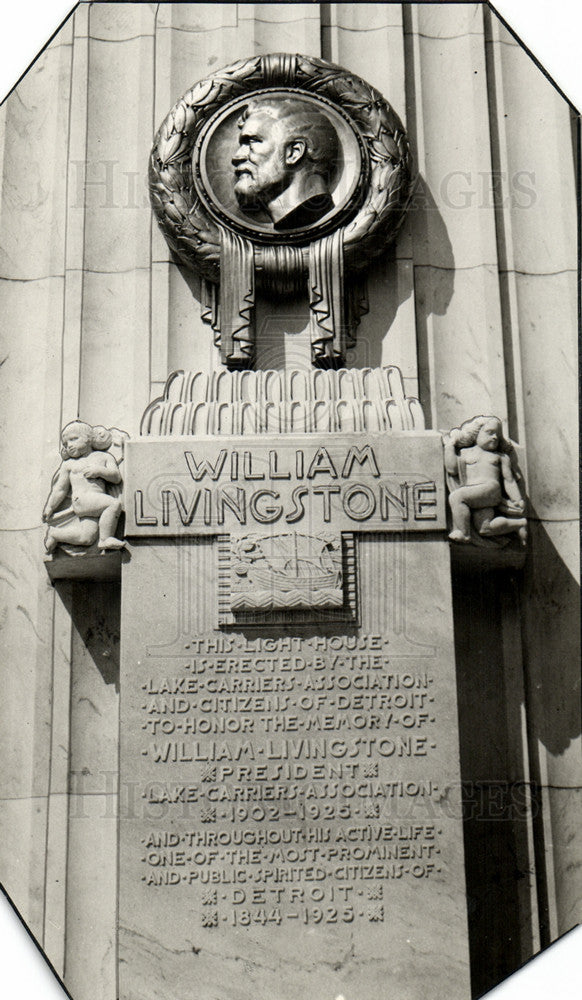 1930 Press Photo William Livingstone lighthouse - Historic Images
