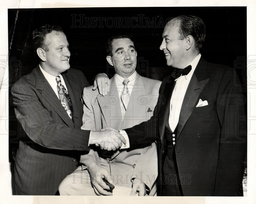 1949 Press Photo John W.Livingston VP International UAW - Historic Images