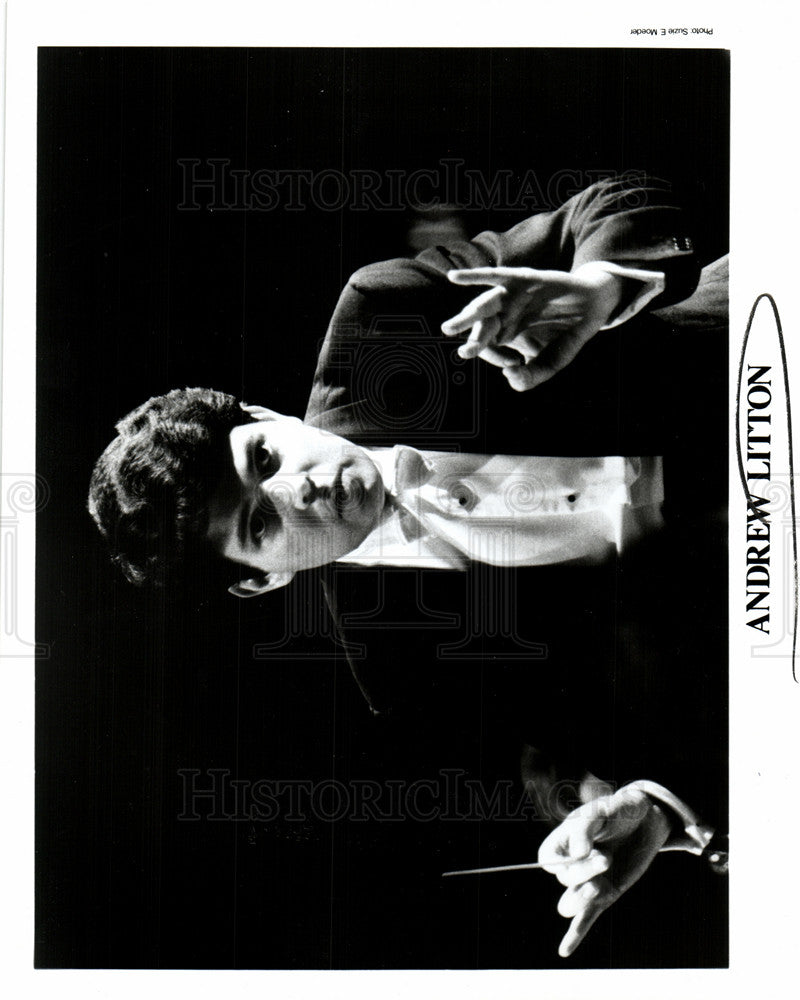 Press Photo Andrew Litton,  orchestral conductor - Historic Images