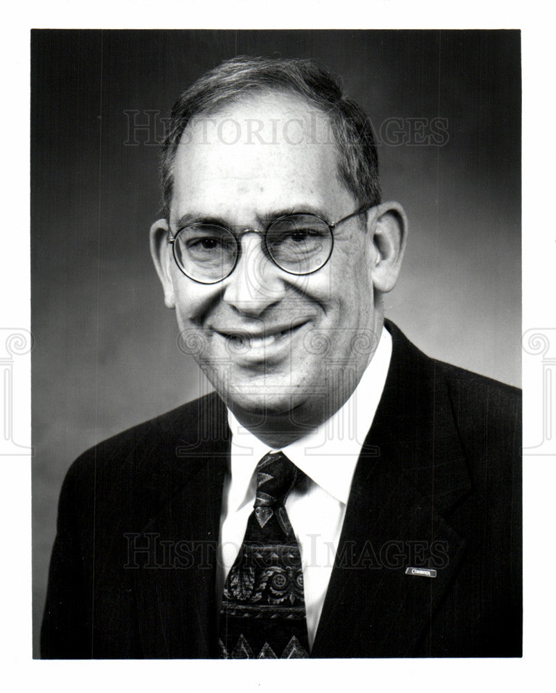 Press Photo David Littman Comerica Bank economist - Historic Images