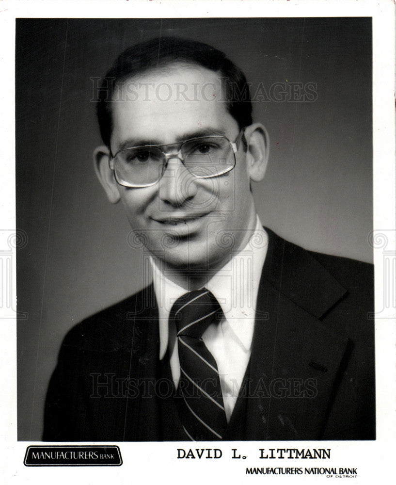 1987 Press Photo David Littmann, M.D. cardiologist - Historic Images