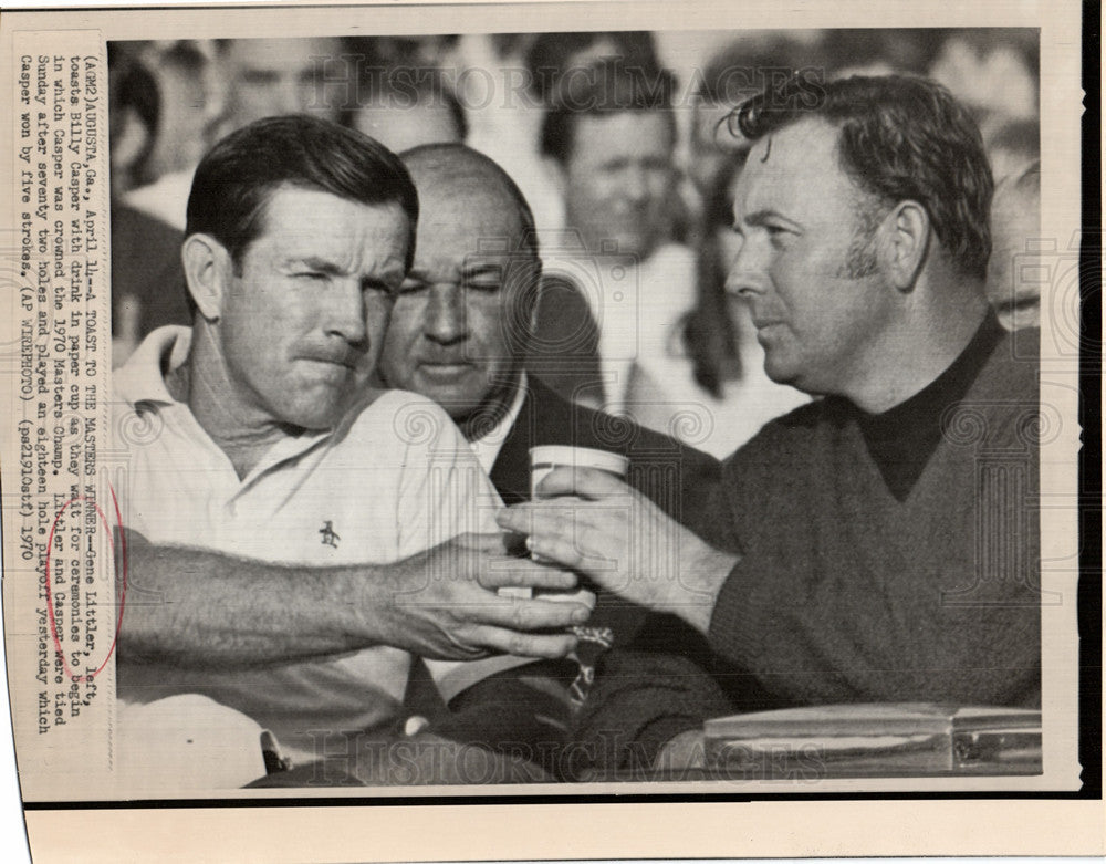 1970 Press Photo Gene Littler Professional Golfer - Historic Images