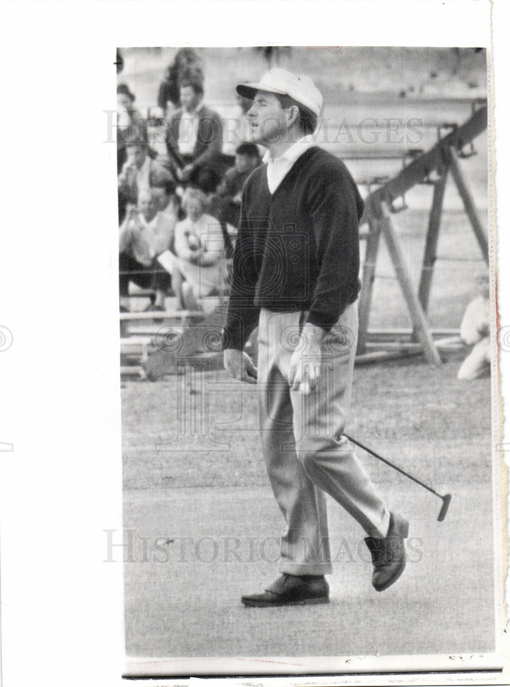 1964 Press Photo Gene Alec Littler golfer. - Historic Images