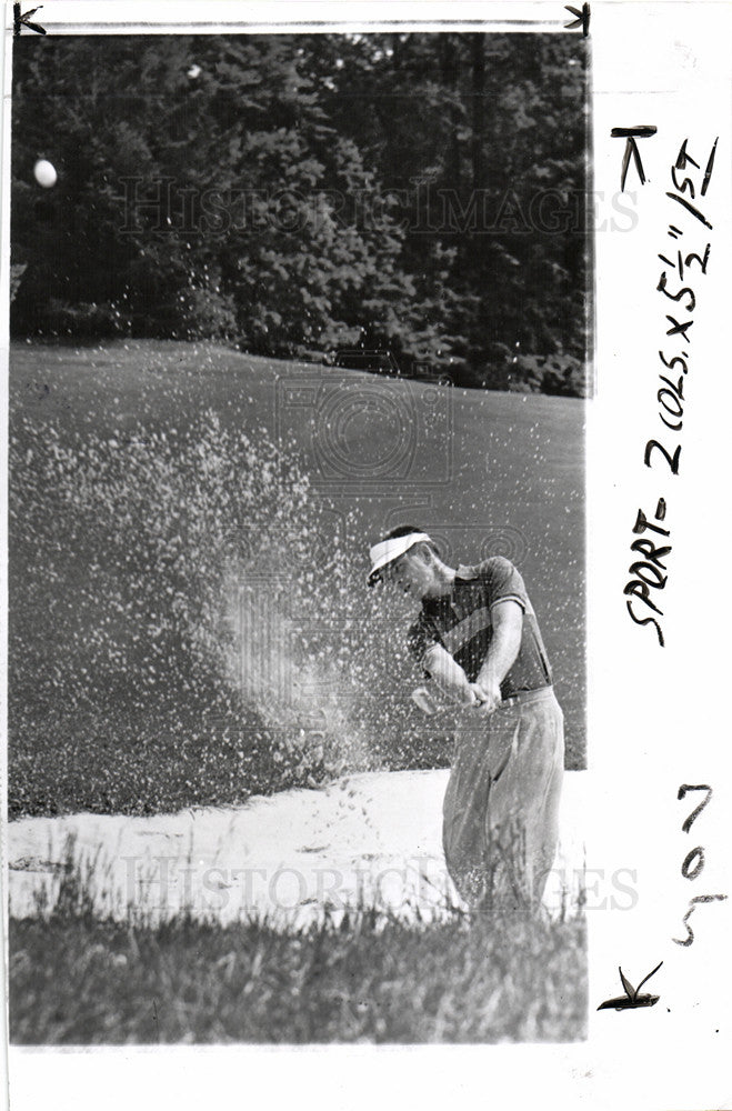 1956 Press Photo Gene Littler American Golfer San Diego - Historic Images