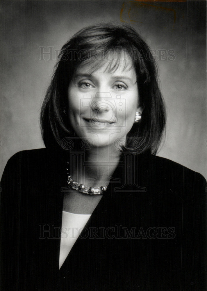 Press Photo Denise Ilitch Lites OlympiaDevelopment - Historic Images