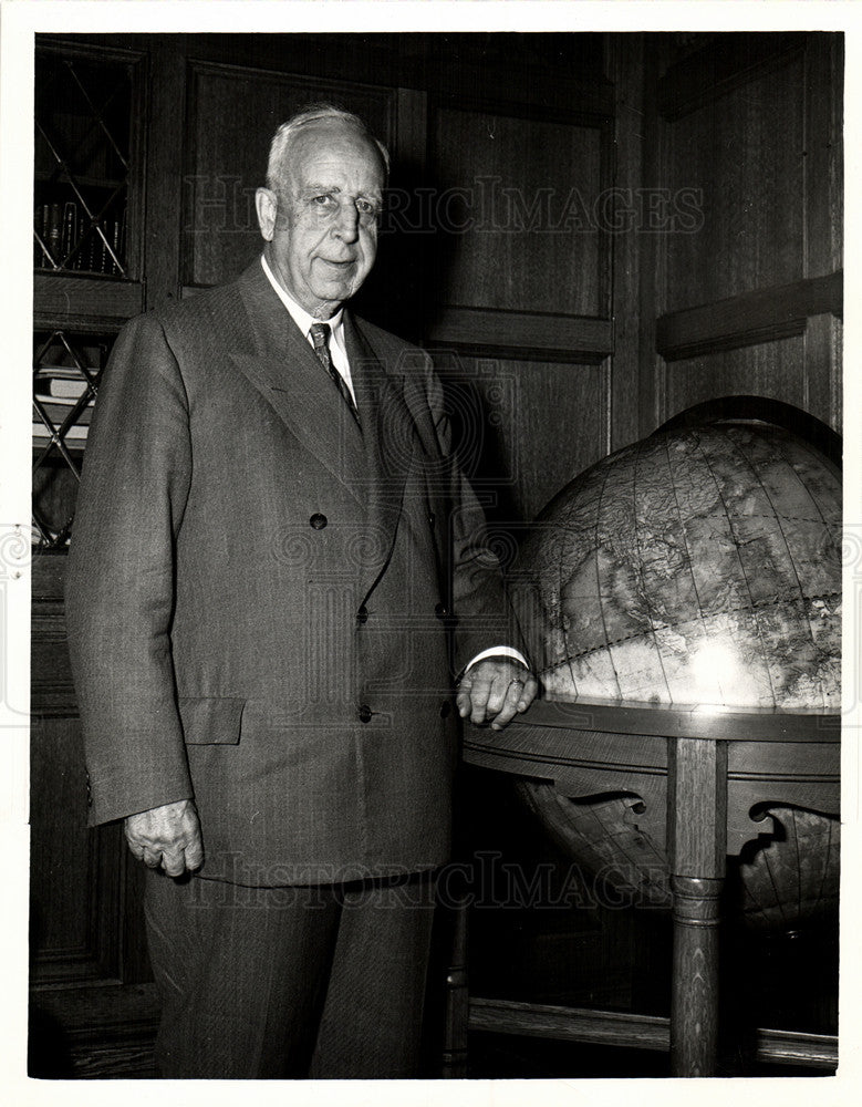 Press Photo Paul S. Litchfield President Goodyear - Historic Images