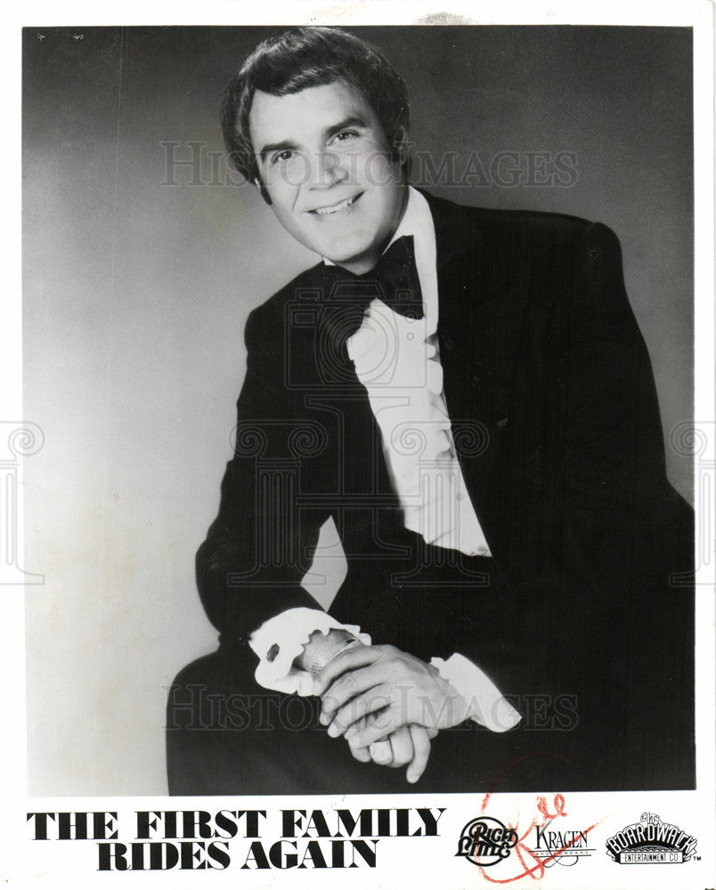 1982 Press Photo Rich Little Impressionist Voice Actor - Historic Images