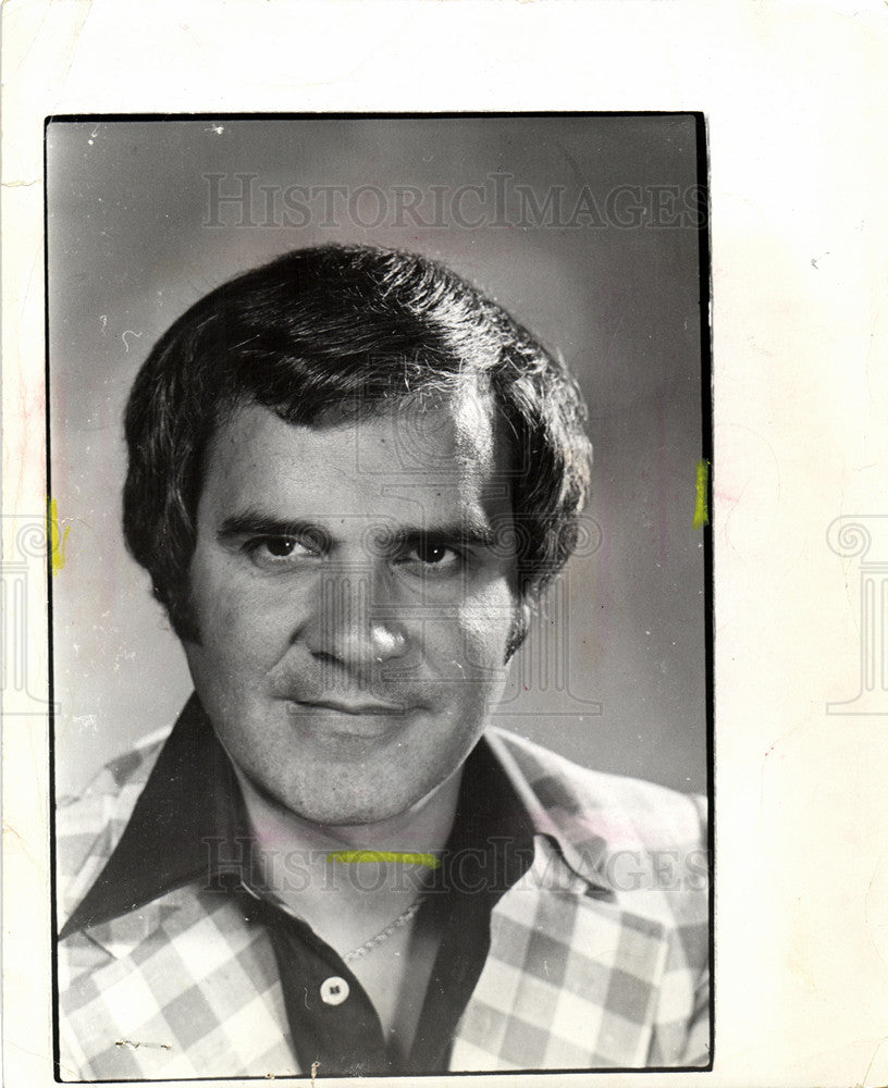 1977 Press Photo Rich Little American Impressionist - Historic Images